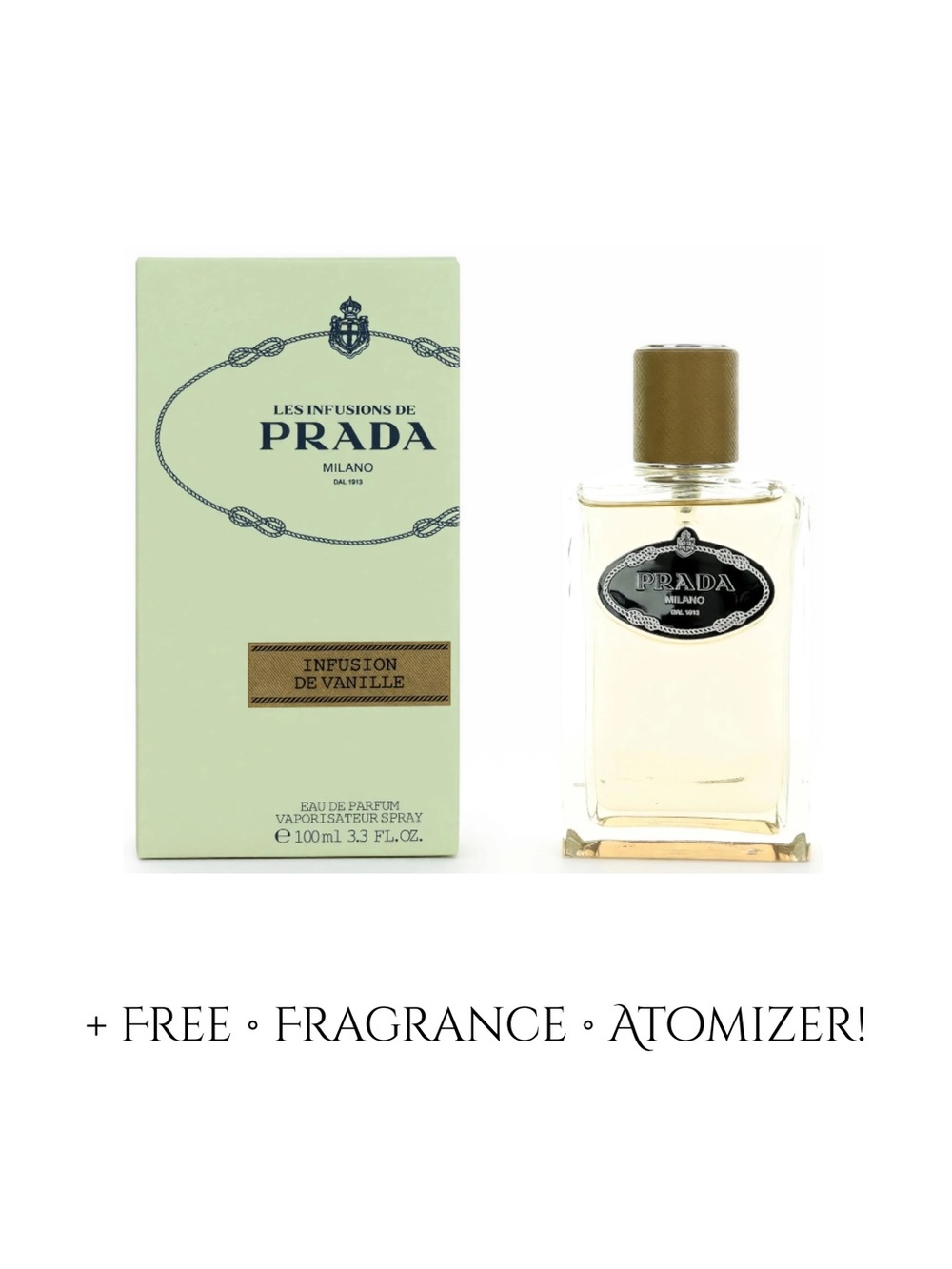 PRADA Infusion de Vanille Eau de Parfum - .24 fl oz NIB